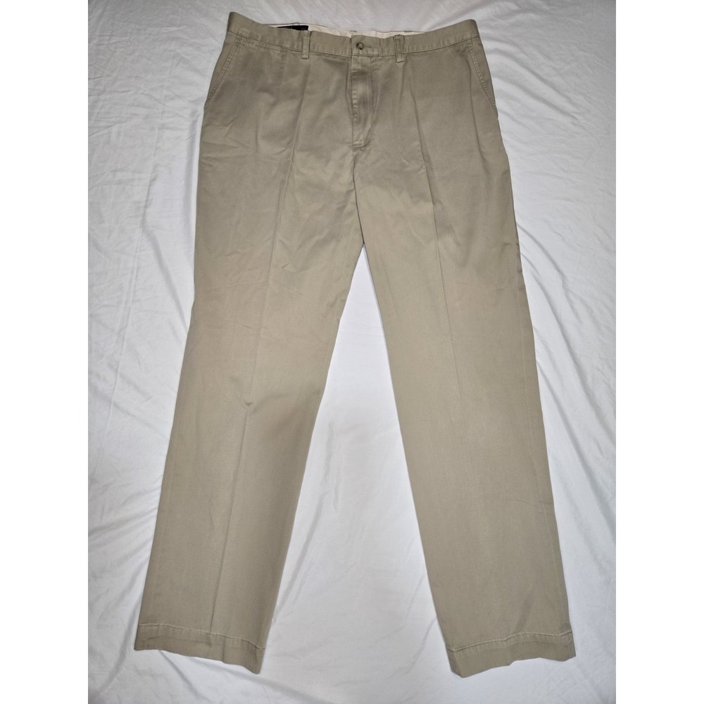 Polo Ralph Lauren Mens Blue Label Chino Classic Fit Prospect Pants 38x34 Khaki